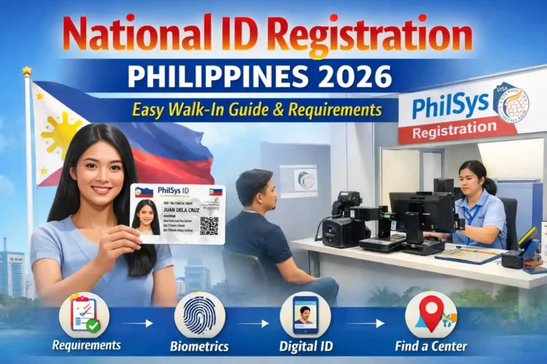 National ID Philippines Registration