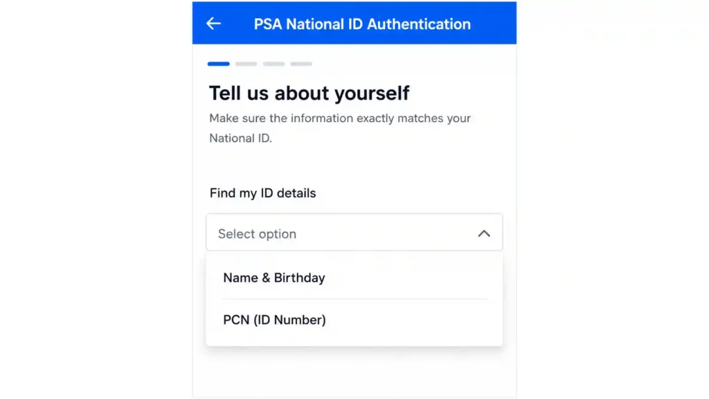 Find Your ID Details