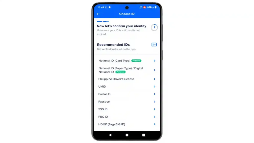 Select Digital National ID